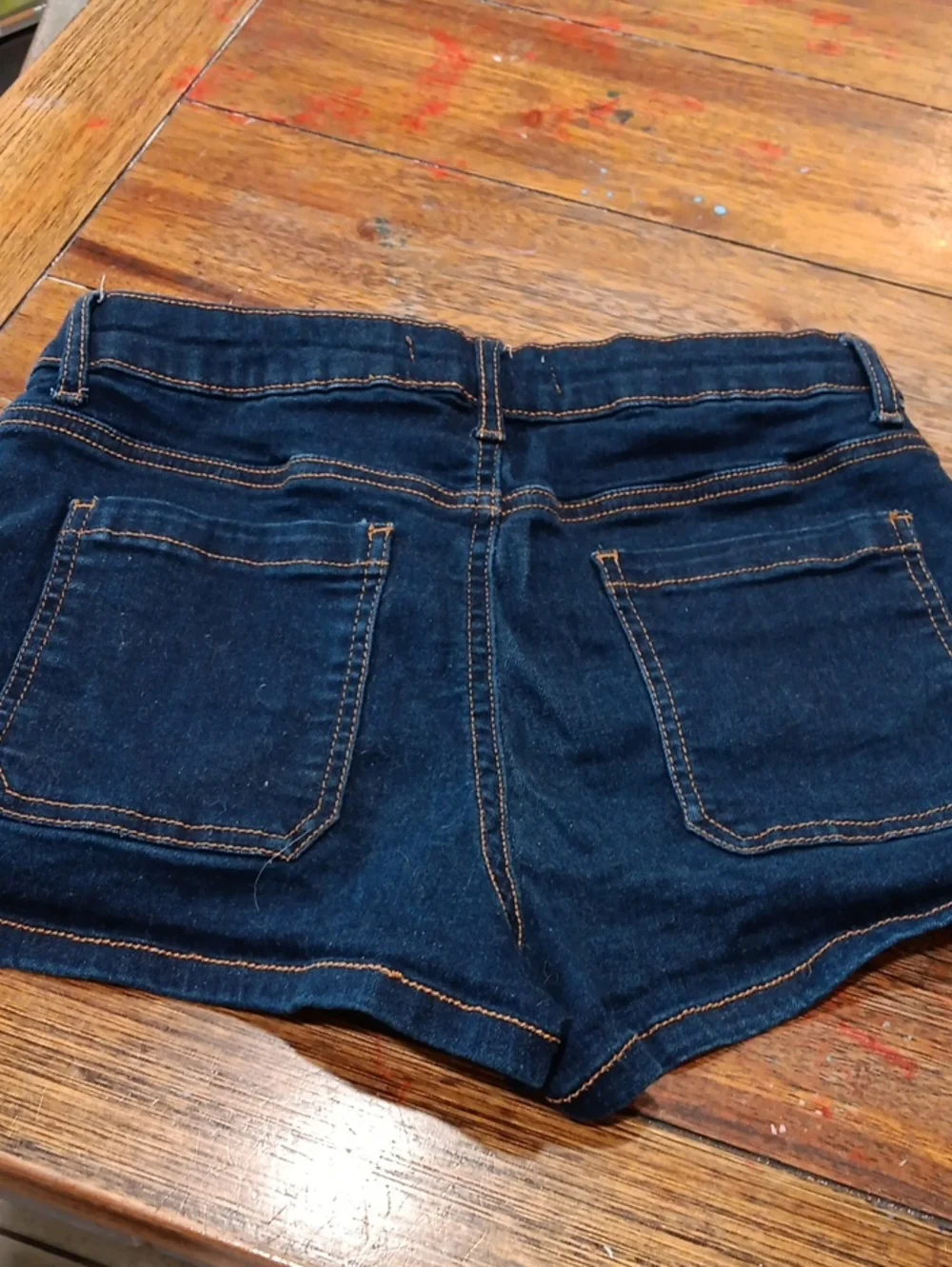 EVN1 Classic Dark Blue Women's Jeans with Contrast Stitching